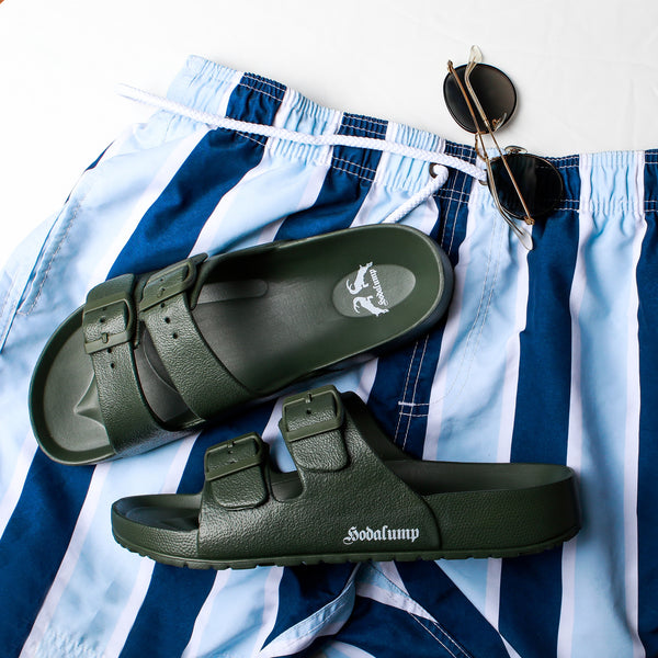 Hodalump PVC Sandalen Grün