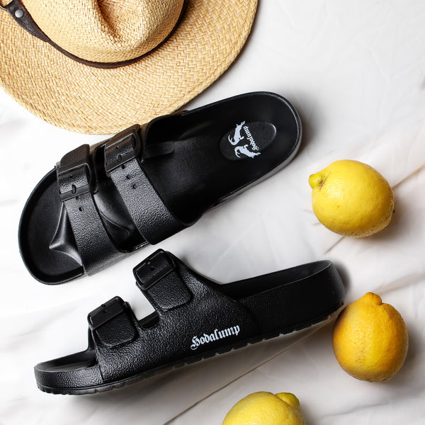 Hodalump PVC Sandalen Schwarz