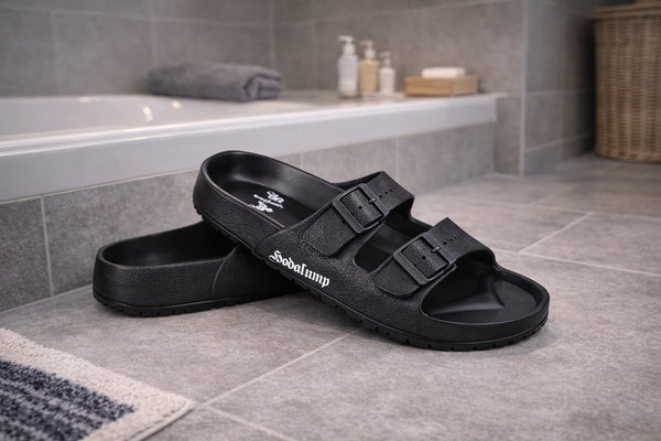 Hodalump PVC Sandalen Schwarz